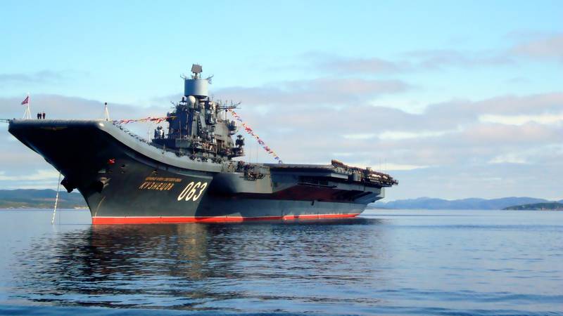 «Адмирал Кузнецов» выйдет в море после ремонта в конце июня