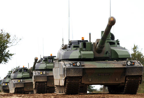 "Покатушки" французского танка