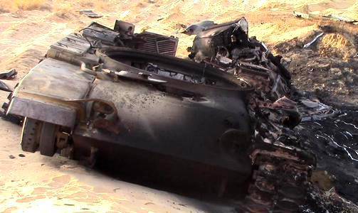 На сирийской границе взорвался еще один турецкий танк