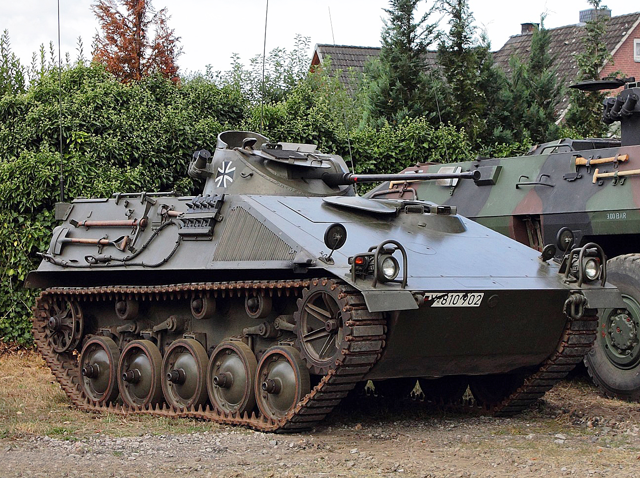 Боевая разведывательная машина Бундесвера SPz. 11-2 «Kurz»