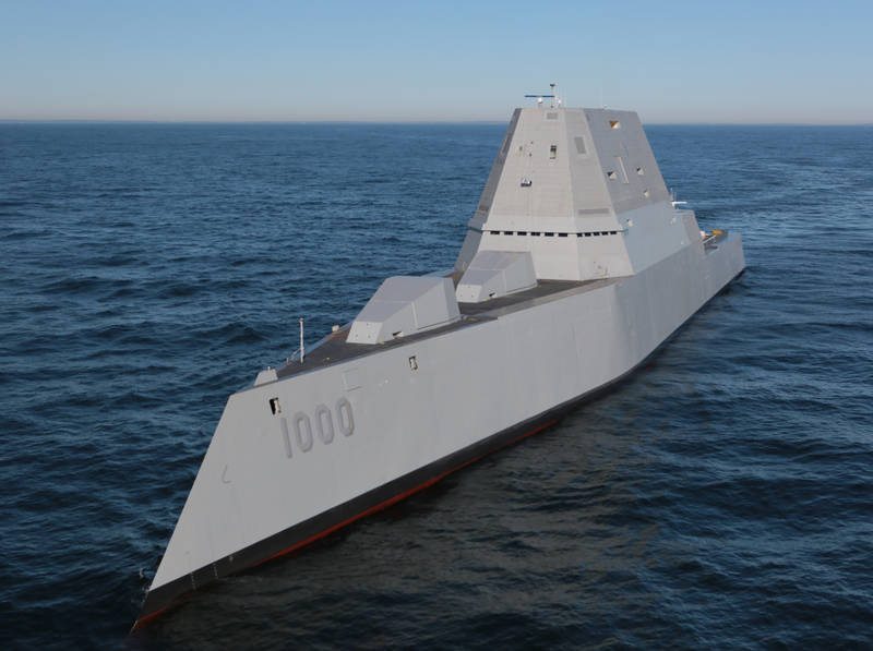 Флот США получит Zumwalt: самый большой эсминец в мире