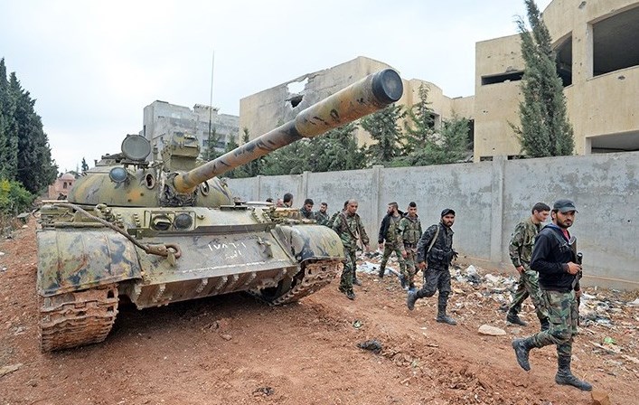 Армейцы обнаружили огромный тоннель джихадистов в провинции Дамаск