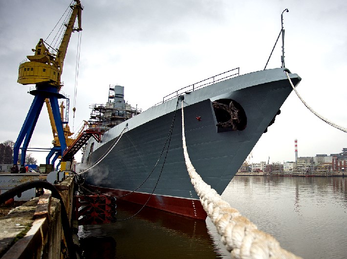 Достройка фрегата «Адмирал флота Касатонов»
