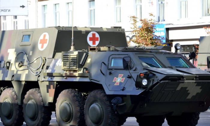 Минобороны Украины получат 16 бронированных медицинских машин