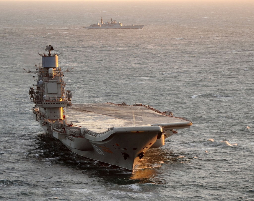 Топ фактов об уникальном крейсере ВМС РФ «Адмирал Кузнецов»