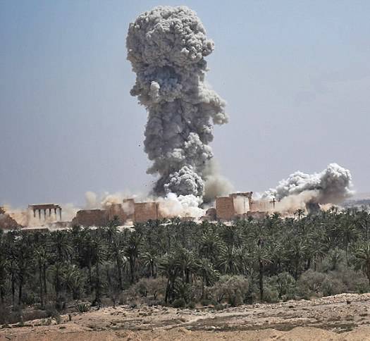 Армейцы САР отбили атаку боевиков ИГИЛ под Пальмирой