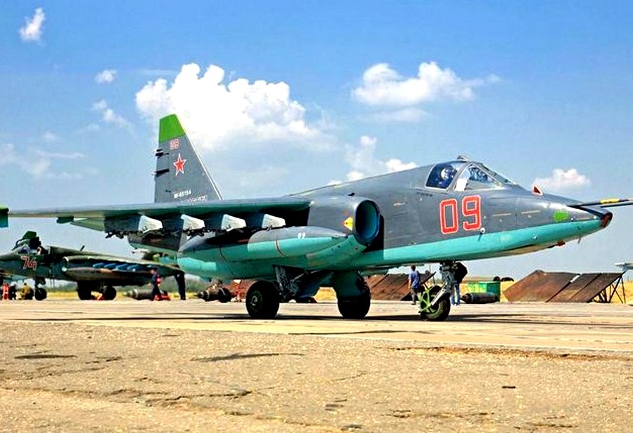 Штурмовики Су-25 вывели из Сирии из-за израсходования ресурса