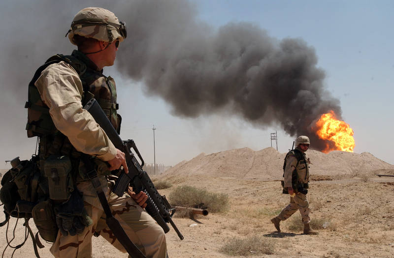 Численность американских войск в Ираке меняется каждый день