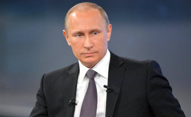 Путин: Россия не будет принимать участия в гонке вооружений