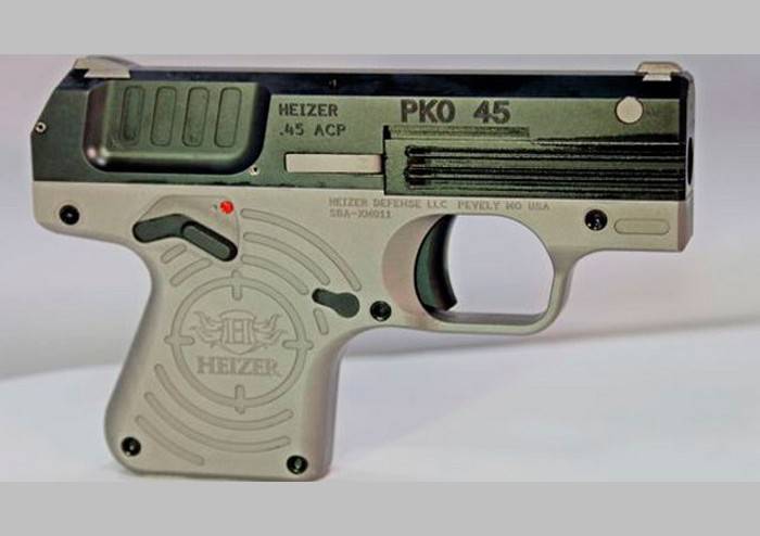 PKO-45: новый субкомпактный пистолет от компании Heizer Defence