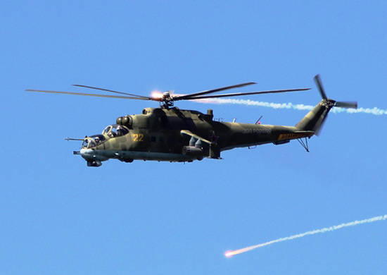 Учения российских вертолетчиков прошли в Армении