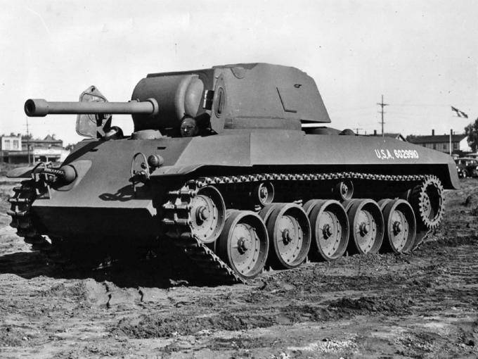 В полушаге от Hellcat. Опытный истребитель танков T49 GMC В полушаге от Hellcat. Опытный истребитель танков T49 GMC