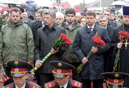 Под Киевом почтили павших солдат Красной Армии