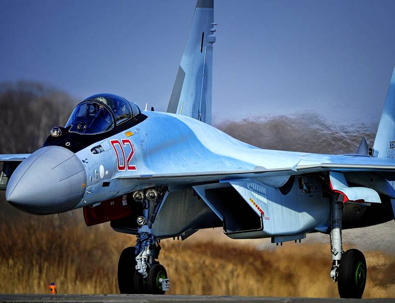 Су-30 и Су-35 на страже Сирии: боевики засняли боевые вылеты самолетов ВКС
