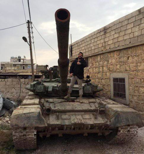 Танк Т-90А в Сирии снова спас свой экипаж