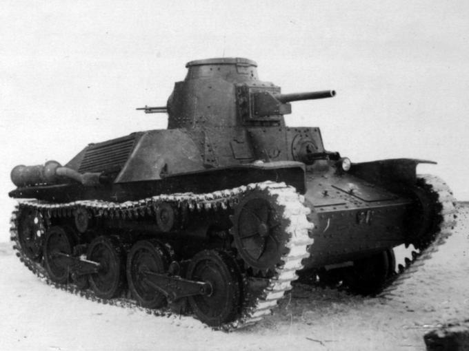 Испытано в СССР. Легкий пехотный танк «Ха-Го»