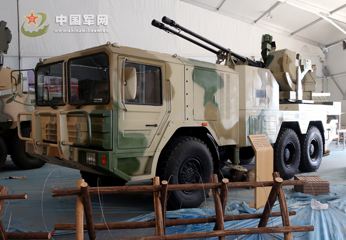 Китайская самоходная 35-мм зенитная установка CS/SA1
