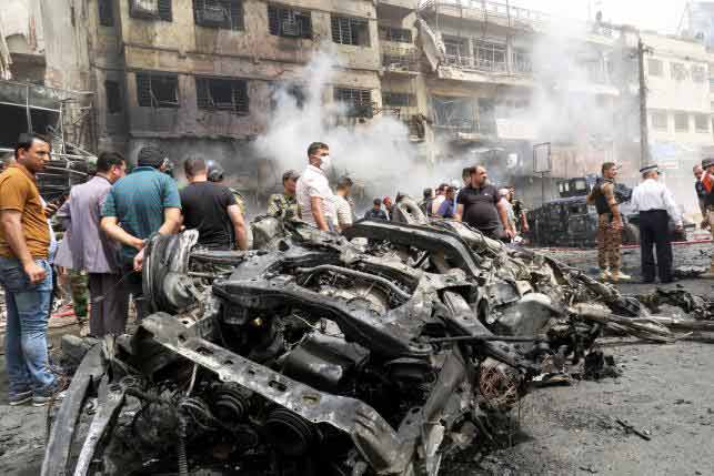 25 человек погибли в результате терактов в Багдаде