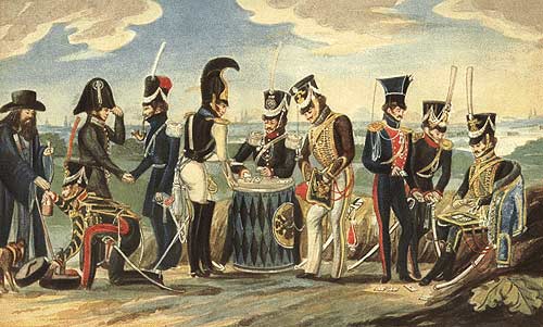 12 июня 1813 года. Враждующие армии встали на квартиры согласно соглашению