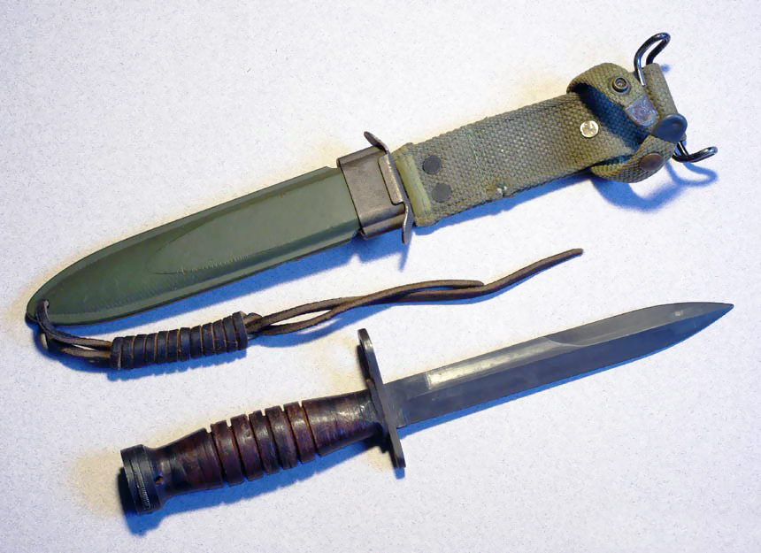 Штык-нож М4 к самозарядному карабину М1