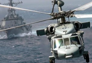 Военный вертолет рухнул в реку в США