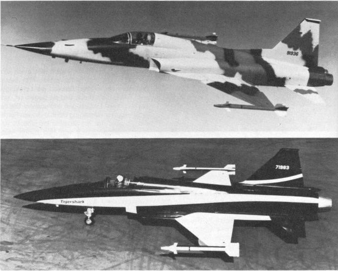 Боевые самолёты сегодня и завтра. Многоцелевой истребитель Northrop F-20 Ti
