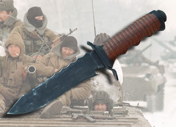Боевой нож «Катран» спецподразделения МЧС «Лидер»