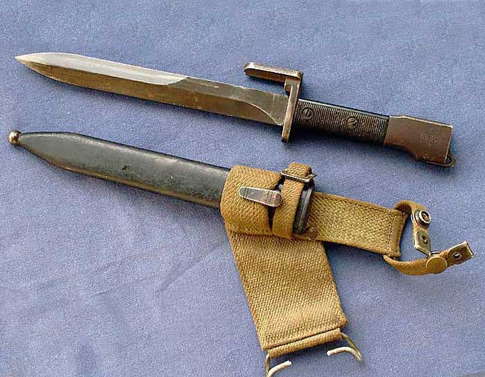 Штык-нож к бельгийской автоматической винтовке FN FAL
