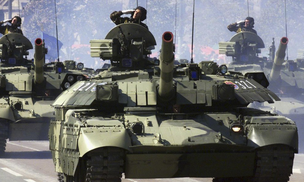 Оборонное ведомство Украины принимает на вооружение тяжелую технику