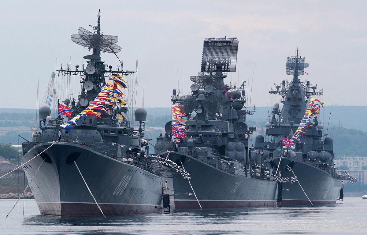 Парад кораблей Севастополь ВМФ