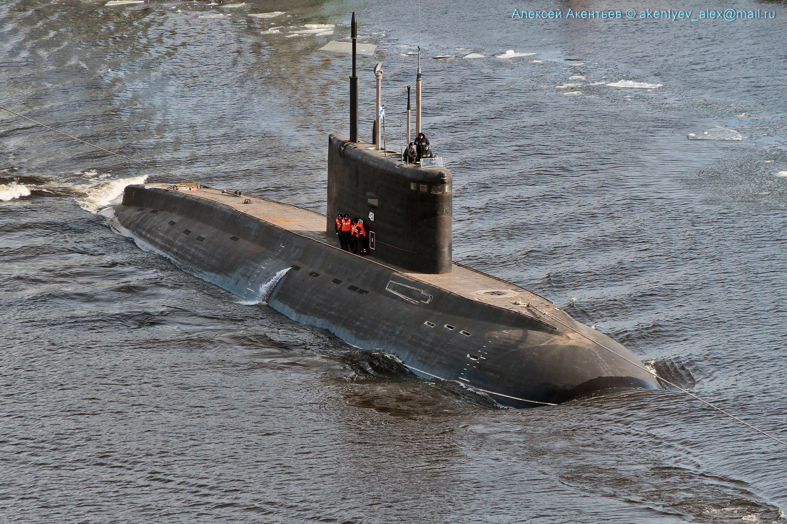 Моряки завершили испытания подлодки «Старый Оскол» для Черноморского флота