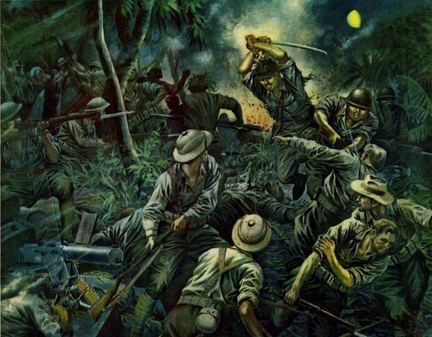 Призраки джунглей: бессмертные японские самураи против морпехов США