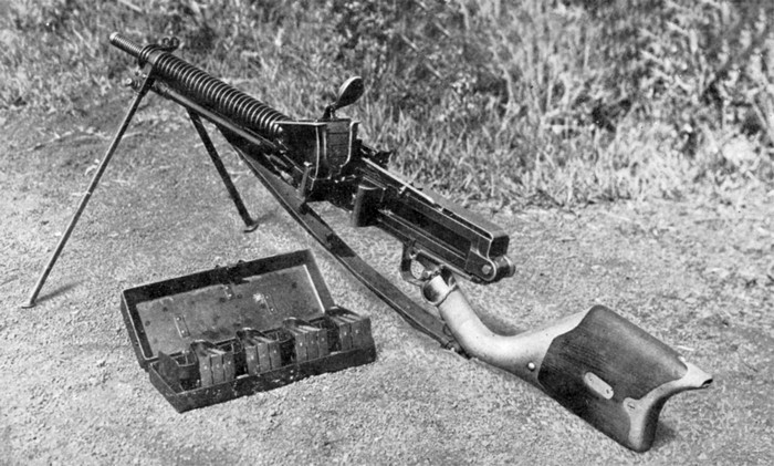 Японский ручной пулемет Type 11 под винтовочные обоймы