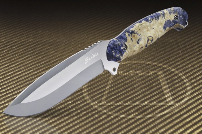 Нож из карбидовольфрамового сплава от компании Sandrin Knives