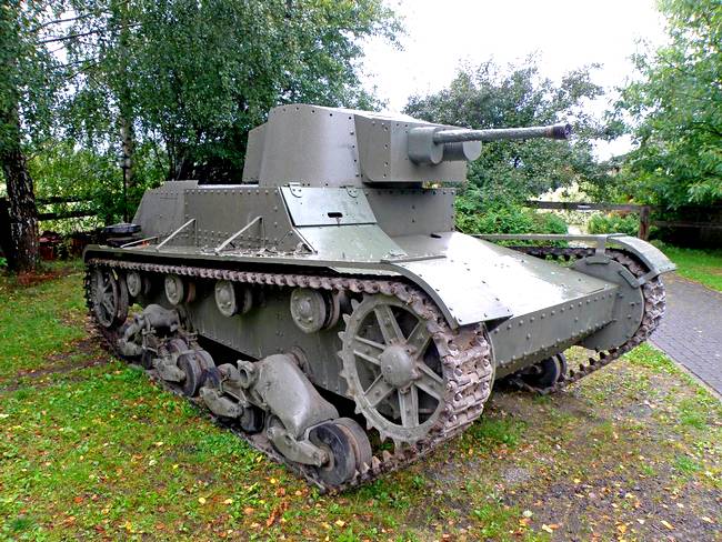 Польский «Виккерс»: лёгкий танк 7TP