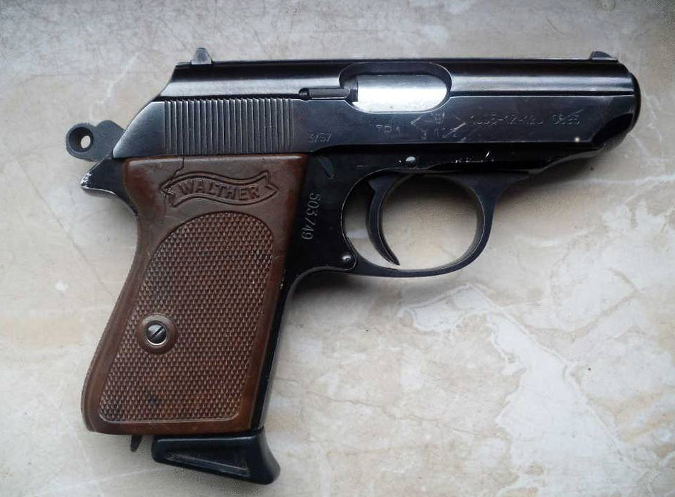 Пистолет криминальной полиции  Walther PPK (Polizei Pistole Kriminal)