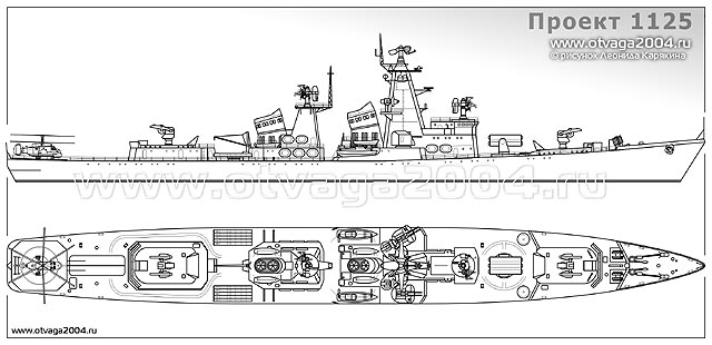 Большой противолодочный корабль проекта 1125