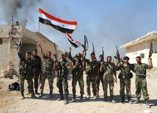 В Сирии правительственные войска остановили наступление боевиков