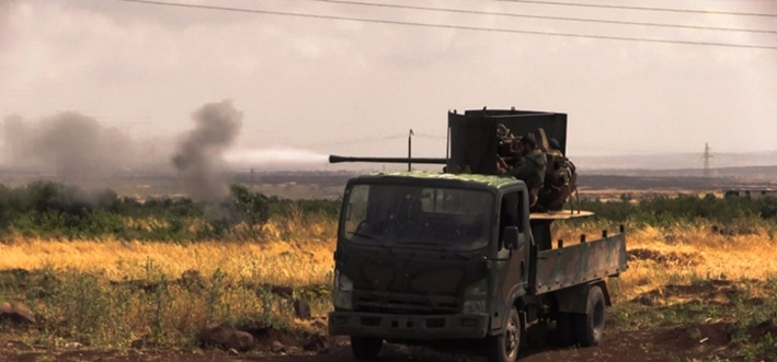 Сирийская армия начинает крошить террористов в Растанском котле