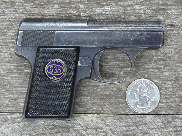 Самый маленький в семействе «Вальтеров» пистолет Walther model 9