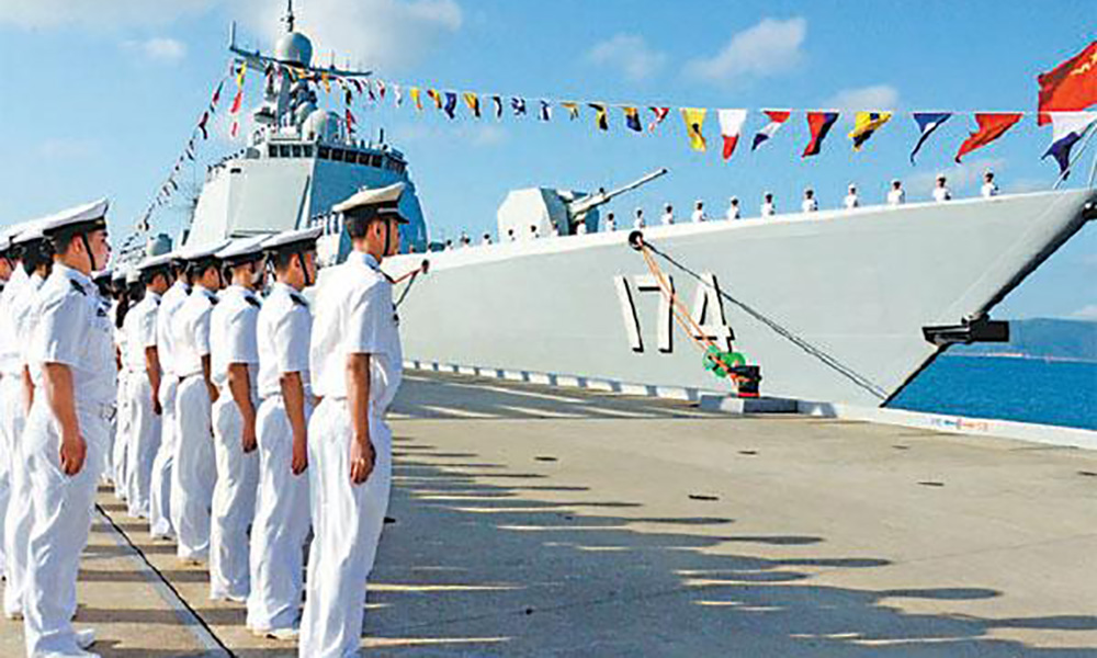 Hefei: самый современный боевой корабль ВМФ Китая
