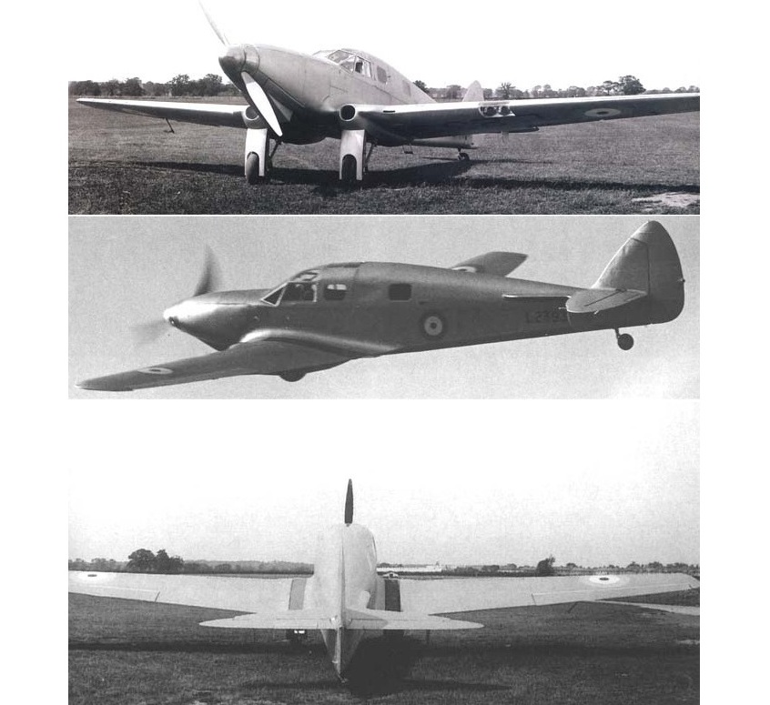 Легкие вспомогательные самолеты de Havilland D.H.93 Don. Великобритания