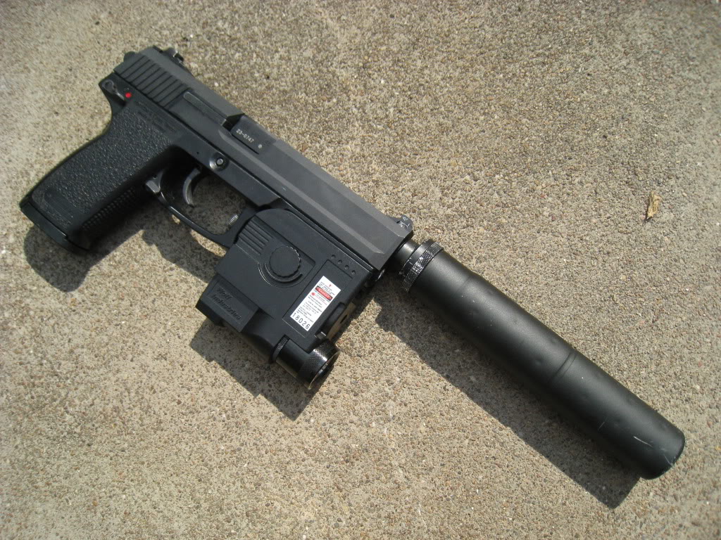 Пистолет спецподразделений  ВМФ США H&K Mk. 23