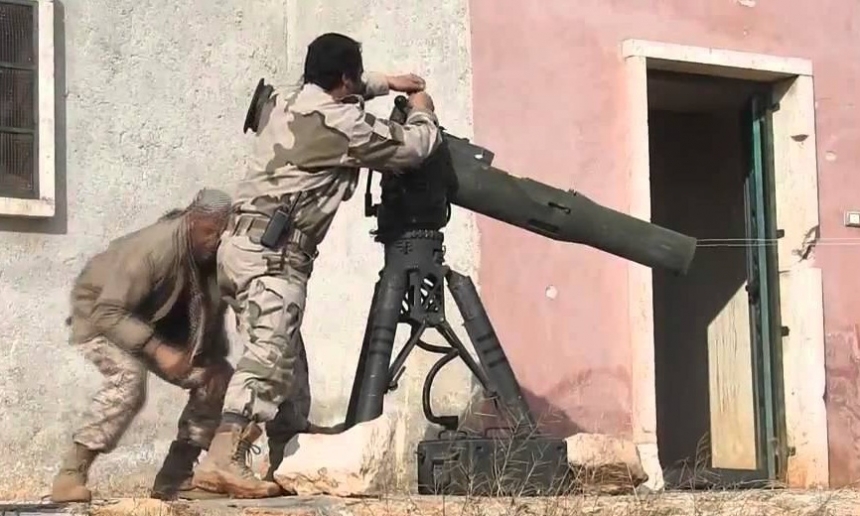 Опубликовано видео уничтожения иракских ополченцев ракетой TOW