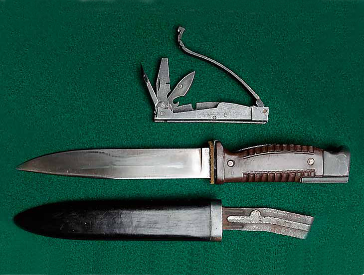 Экспериментальный штык-нож третьего рейха Seitengewehr-42