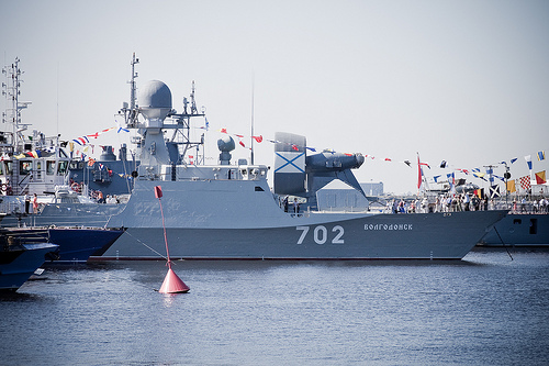 Корабли Каспийской флотилии вернулись к месту базирования