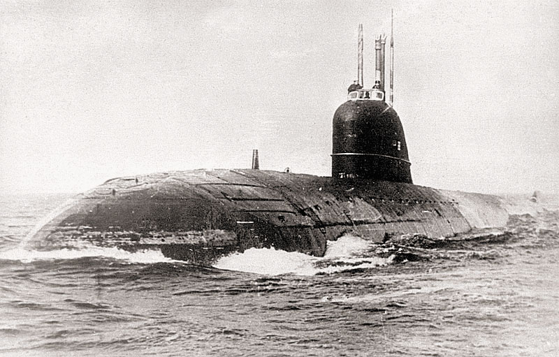 Первые советские атомные подводные лодки пр. 627 / 627А «Кит»