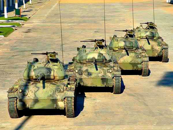 НАТО превращает Румынию в военную базу: 300 американских танков прибыло