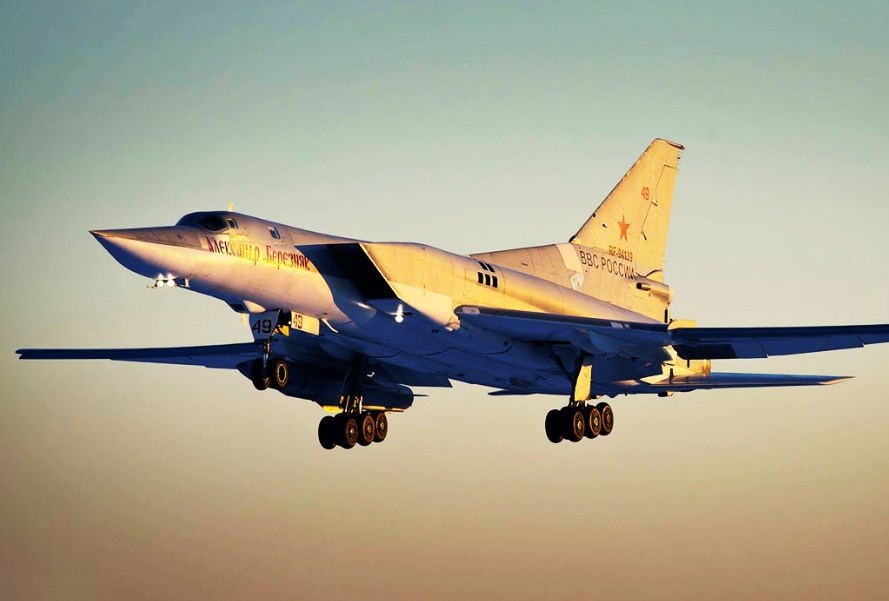Боевые вылеты Ту-22М3 в Сирию