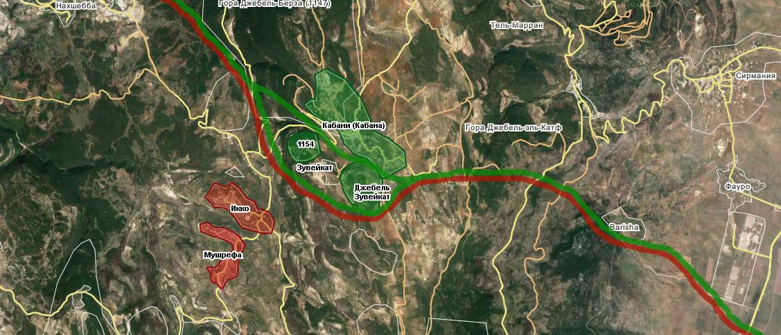 Исламисты оттеснили сирийскую армию от Кабани в провинции Латакия